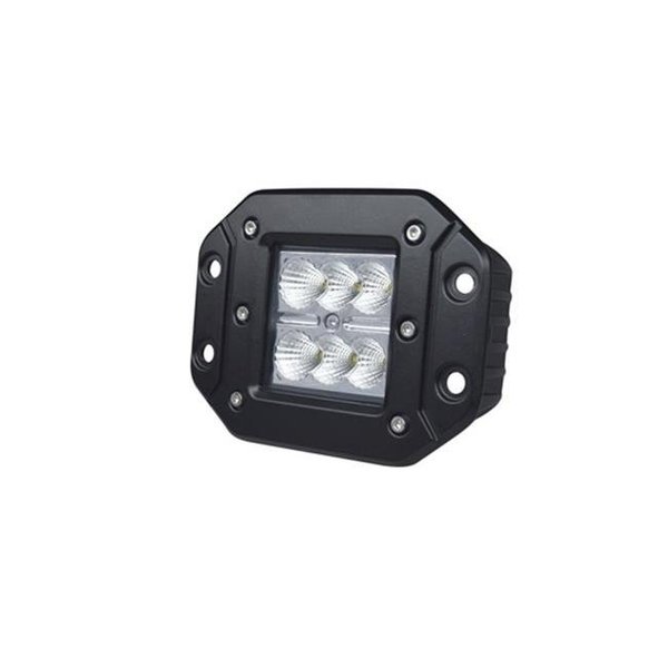 Gp-Xtreme 3 Inches Square Flush Mount CREE LED for Fog Driving Lights ATV Jeep Truck ( 1 Pair = 2 Pieces ) GP-HID-F418